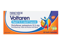 Terry White Voltaren Rapid 12.5mg 20 Liquid Capsules offer