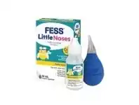 Terry White Fess Little Noses Saline Nasal Drops and Aspirator 25ml offer