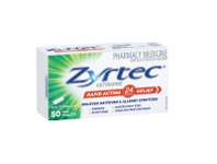 Alliance Pharmacy Zyrtec Cetirizine Rapid Acting Relief 50 Tablets offer