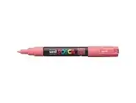 Officeworks Uni POSCA PC 1M Paint Marker Coral Pink offer
