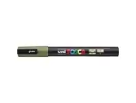 Officeworks Uni POSCA PC 3M Paint Marker Khaki Green offer