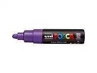 Officeworks Uni POSCA PC 7M Paint Marker Violet offer