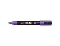 Officeworks Uni POSCA PC 5M Paint Marker Violet offer