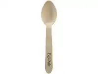 BioPak Wooden Teaspoons 10cm 2000 Pack