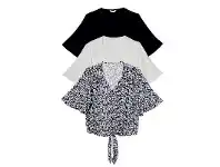 Khoko Collection Tie Front Top