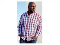 Harris Scarfe U.S. Polo Assn. Big Men’s Long Sleeve Check Shirt with Embroidered Pocket Logo offer