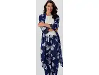 Harris Scarfe Sash & Rose Long Woven Viscose Sleep Pant offer
