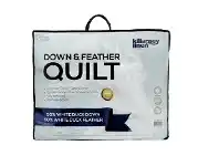 Harris Scarfe Killarney Linen 50% Duck Down & 50% Feather Quilt KB offer