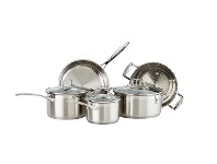 Harris Scarfe Scanpan 5pc Impact Stainless Steel Cookset offer