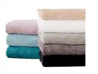 Harris Scarfe Sheridan Living Textures Trenton Towel Range offer