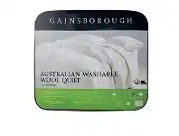 Harris Scarfe Gainsborough 300GSM Australian Washable Wool Quilt offer