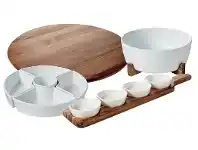 Harris Scarfe Soren Acacia Servingware Range offer