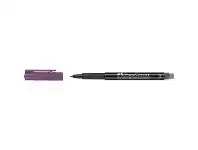 Officeworks Faber-Castell Multimark Permanent Marker Violet offer