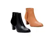 Harris Scarfe Jane Lamerton Rundle Suede Side Zip Boot offer