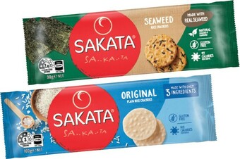 IGA Sakata Rice Crackers 90-100g Selected Varieties offer