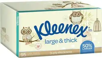 IGA Kleenex Large & Thick Tissues 95 Pack offer