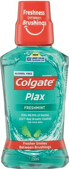 IGA Colgate Plax Freshmint Mouthwash 250mL offer