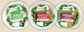 IGA Community Co Asian Style 230g, Garden Salad or Superfood Core Bowl 180g offer
