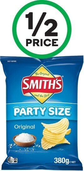 Woolworths Smith’s or Doritos Big Bags 380g offer