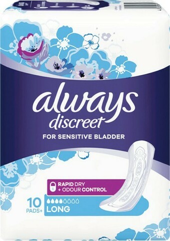 Woolworths Always Discreet Pads Pk 6-20 offer