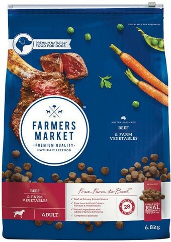 Woolworths Farmers Market Dry Dog Food 6.8 Kg offer
