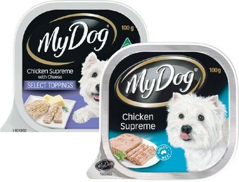 Woolworths My Dog Wet Dog Food 100g offer