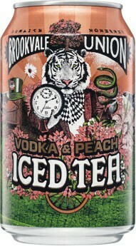 Woolworths Brookvale Union Vodka Peach Ice Tea Cans 4x330ml offer