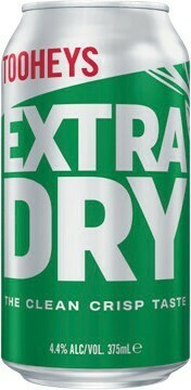 Woolworths Tooheys Extra Dry Block 30x375ml Cans offer