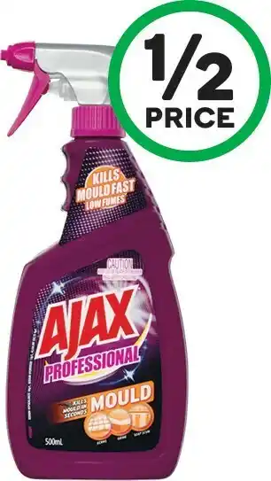 Woolworths Ajax Professional Kitchen, Bathroom & Mould Trigger 500ml offer