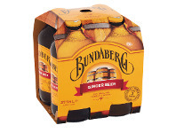 Woolworths Bundaberg Ginger Beer or Sparkling Drink Varieties 4 x 375ml offer