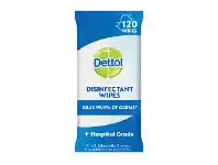Woolworths Dettol Surface Disinfectant Wipes Pk 120 offer