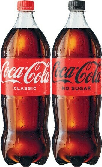 Coles Coca-Cola Soft Drink 1.25 Litre offer
