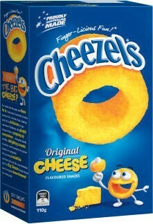 Coles Cheezels Cheese Snacks 125g offer