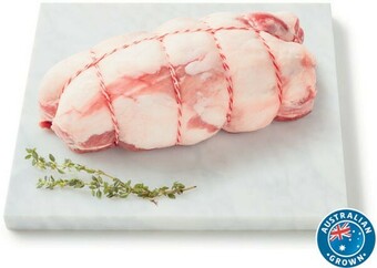 Coles Coles Australian Lamb Boneless Shoulder Roast offer