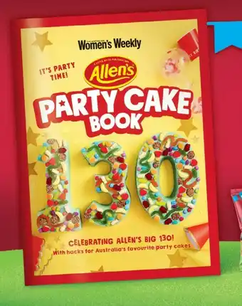 Coles Allen’s Women’s Weekly Party Cake Book offer
