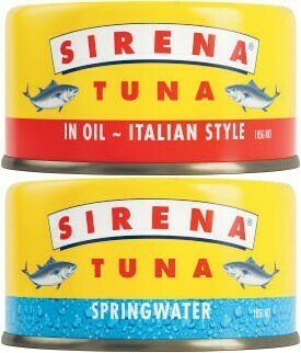 Coles Sirena Tuna 185g offer