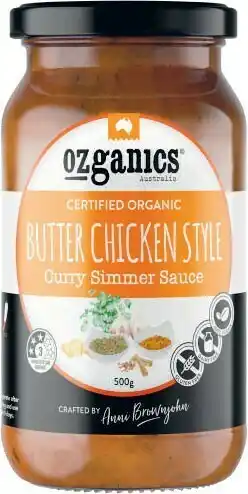 Ozganics Organic Indian Simmer Sauce 500g