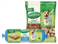 Woolworths Nature’s Gift Meatballs 700g or Dog Food Roll 1.4kg offer