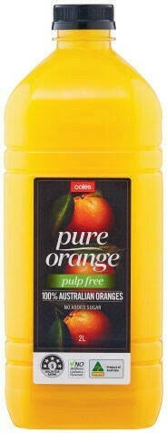 Coles Coles Fresh Juice 2 Litre offer
