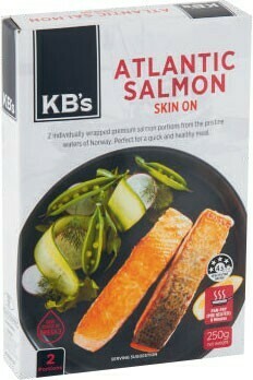 Coles KB’s Salmon Fillets 250g offer