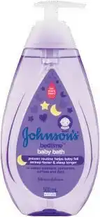 Coles Johnson & Johnson Baby Bath Bedtime 500mL offer