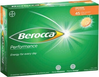 Berocca Performance Effervescent Orange 45 Pack^