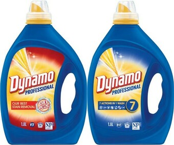 Coles Dynamo Professional Laundry Liquid 1.8 Litre offer