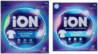 Coles iON Laundry Powder 2kg offer