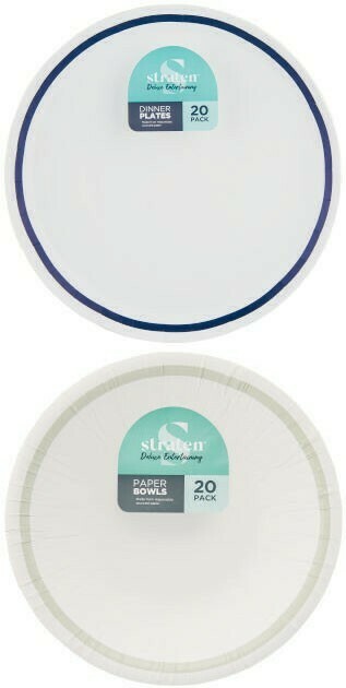 Coles Straten Dinner Plates or Bowls 20 Pack offer