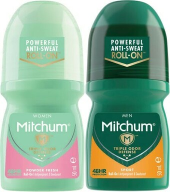 Coles Mitchum Antiperspirant Roll On Deodorant 50mL offer