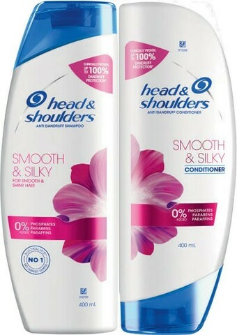 Coles Head & Shoulders Shampoo or Conditioner 400mL offer