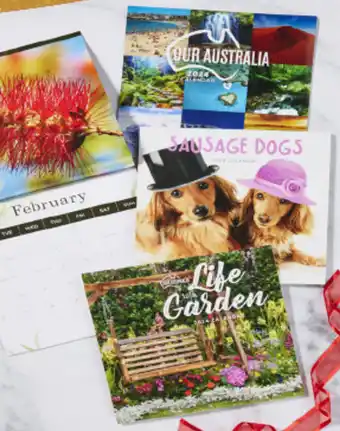 Coles 2024 Assorted Calendars offer
