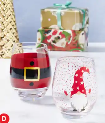 Coles Stemless Wine Glass offer