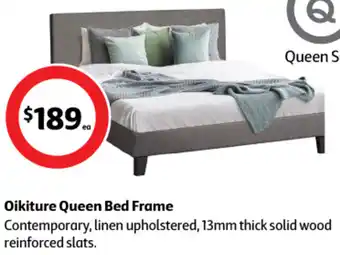 Oikiture Queen Bed Frame